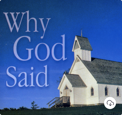 Why God Said